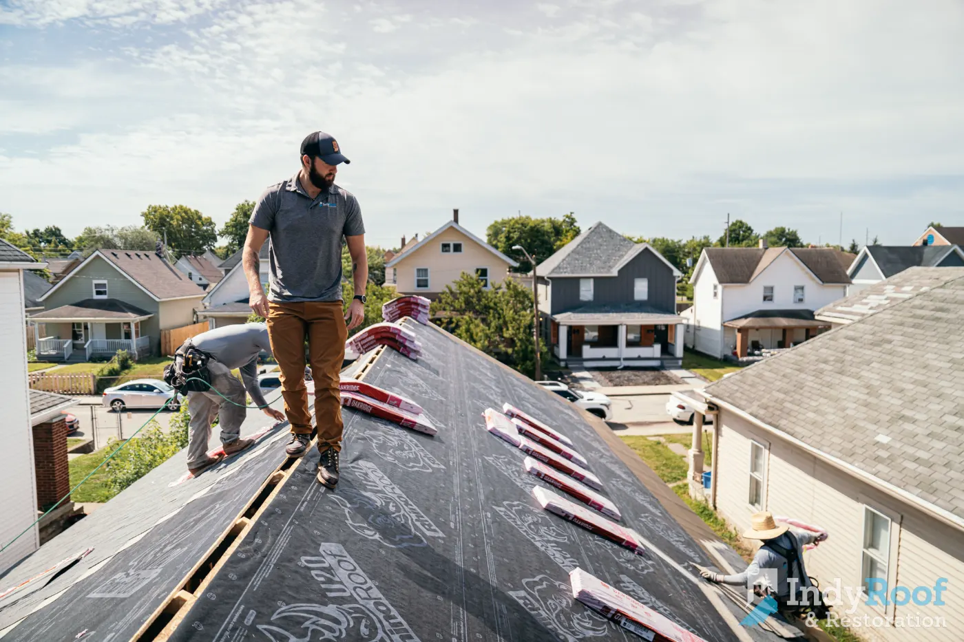 Roofing by Hymera Roofing near Avon, IN